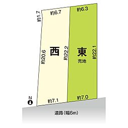 福井市渕２丁目の土地