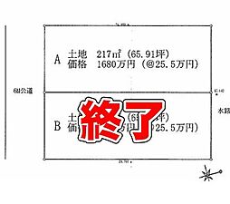 越谷市建築条件なし売地