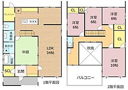 大垣市枝郷４丁目の一戸建て