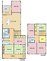 大垣市大村１丁目の一戸建て