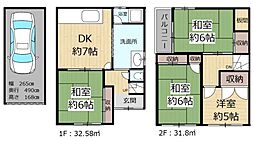 門真市島頭2丁目の一戸建て