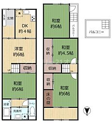 守口市梶町3丁目の一戸建て