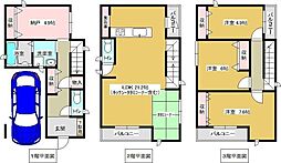 生野区中川西1丁目　新築戸建