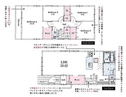 岡崎市緑丘1期　全3棟・1号棟