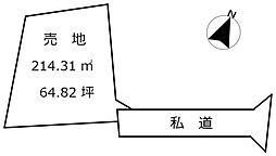 熊本市西区花園５丁目の土地