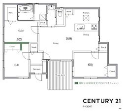 平屋回帰　船島小学校北　新築戸建