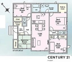 稲沢市祖父江町祖父江江東　4号棟