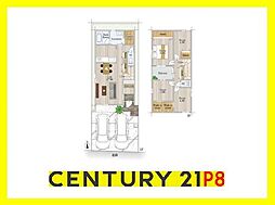 北名古屋市鹿田西赤土の一戸建て