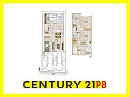 北名古屋市鹿田西赤土の一戸建て