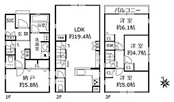 築浅美邸　東区筒井3丁目