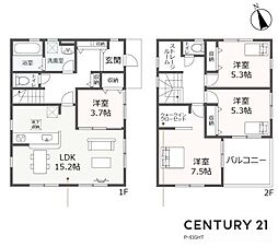 春日井市東野町西２丁目の一戸建て