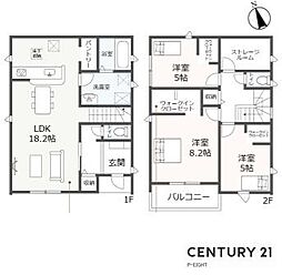 春日井市東野町西２丁目の一戸建て
