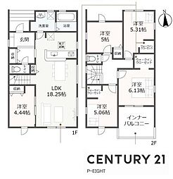 春日井市中央台６丁目の一戸建て