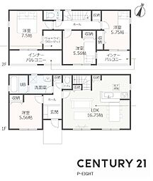 一宮市今伊勢町本神戸字筋替の一戸建て
