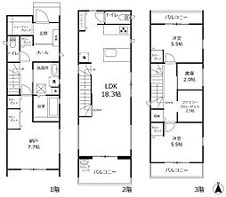 名古屋市北区川中町の一戸建て
