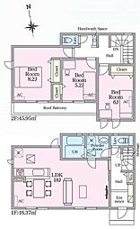 豊田市平山町3丁目第1期全2棟2号棟　新築戸建て
