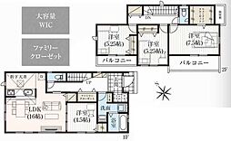 岡崎市矢作町　新築戸建て　全3棟　2号棟