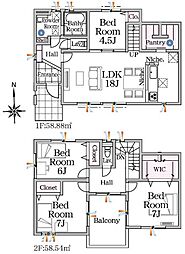 安城市小川町　全7棟6号棟　新築戸建て