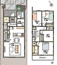 豊田市平戸橋町　全5棟5号棟　新築戸建て