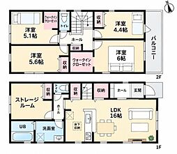岡崎市元能見町全2棟1号棟　新築戸建て