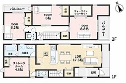 安城市城南町全2棟2号棟　新築戸建て
