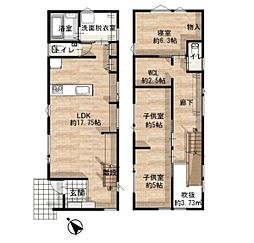 岡崎市大和町字塗御堂　中古住宅