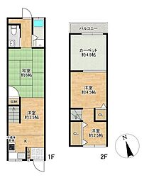 吹田市南吹田3丁目　中古テラスハウス
