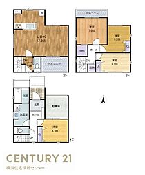金沢区富岡西1丁目　新築一戸建て全2棟1号棟