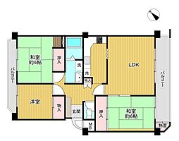 京王めじろ台マンションD棟