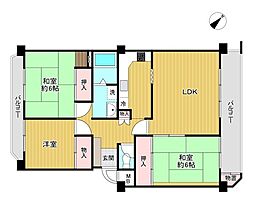 京王めじろ台マンションD棟