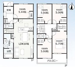豊橋市前芝町58期　新築戸建（全3棟）3号棟
