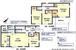 豊橋市下地町23-1期(全6棟)3号棟　リナージュ