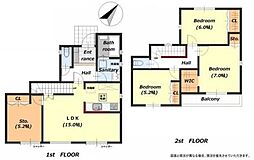 豊橋市北山町第1期　新築戸建（全7棟）5号棟リナージュ