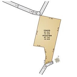 豊橋市大村町字横走　売土地（全4区画）3号地