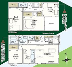 豊橋市下地町第15　新築戸建（全2棟）1号棟