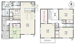 豊橋市上野町新上野3　新築戸建（全6棟）2号棟