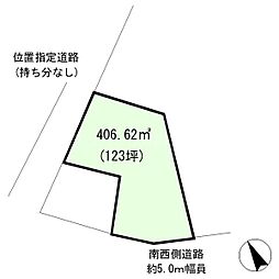 豊橋市西口町字元茶屋　売土地