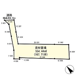 新城市川田　資材置場用地