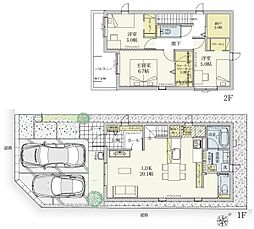 豊橋市柱六番町　新築戸建（全5棟）Ｅ号棟セキュレア