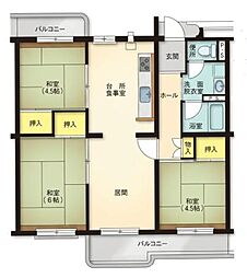 愛知郡東郷町　押草団地四弐棟