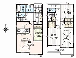 豊橋市三ノ輪町　新築戸建（全3棟）1号棟