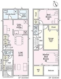 豊橋市飯村南第3　新築戸建（全2棟）1号棟