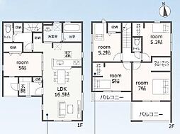 豊橋市芦原町59期　新築戸建（全4棟）2号棟