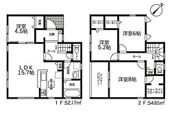 豊橋市東小鷹野1丁目60期　新築戸建　全4棟　4号棟