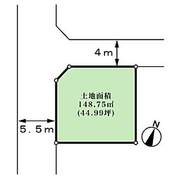 豊橋市曙町測点　売地