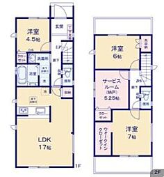 豊川市三蔵子町 新築戸建(全11棟)4号棟グラファーレ