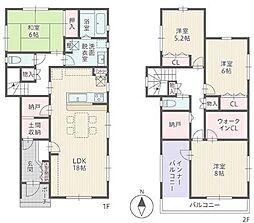豊橋市南牛川一丁目 中古戸建(全3棟)1号棟