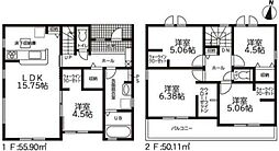 西岩田3丁目58期　新築戸建（全1棟）1号棟リーブルガーデン