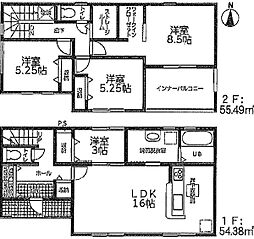 豊橋市仁連木町58期 新築戸建（全3棟）3号棟