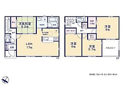 豊川市御津町御馬浜田第1　新築戸建（全3棟）2号棟